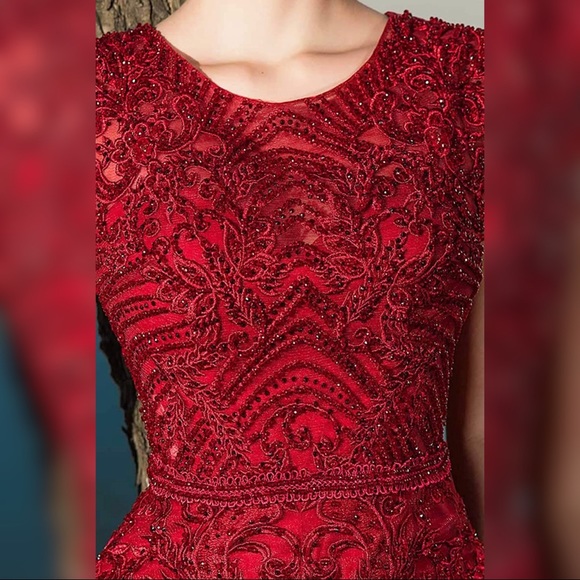 Gorgeous Red Gala Gown 💃🏻 - Picture 6 of 10